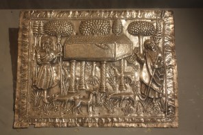 칼케돈의 성녀 에우페미아의 무덤 발견 때 손이 나와 있던 기적_photo by Lameiro_in the Museum of the Cathedral of San Martino in Ourense_Spain.jpg